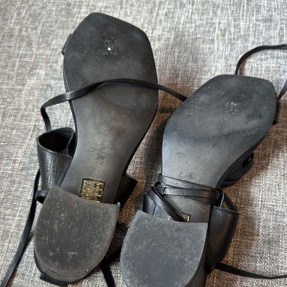 Free People Black Strappy Sandals - Picture 5 of 6